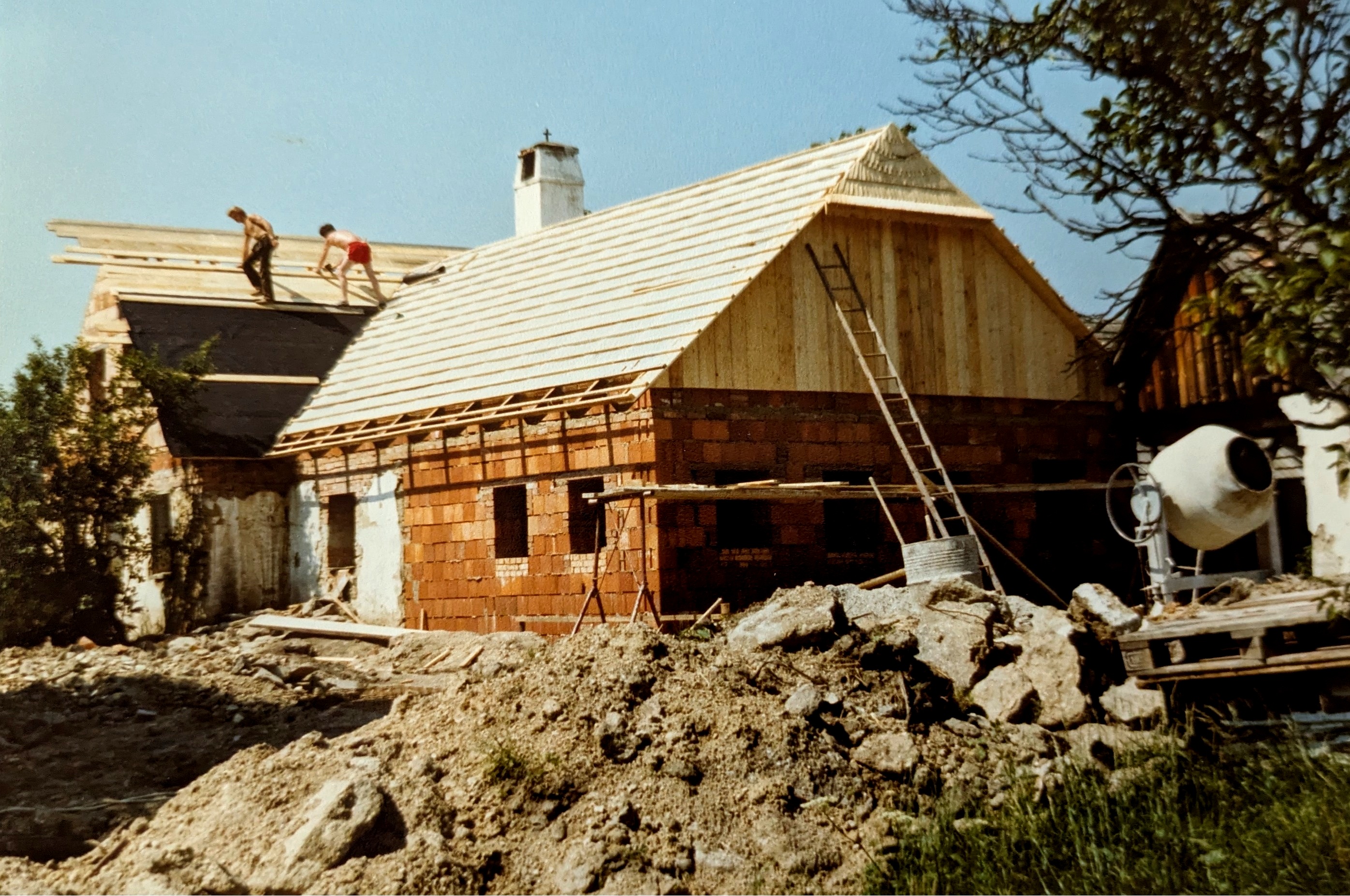 Nach dem Umbau 1985 – Peters Vierseithof